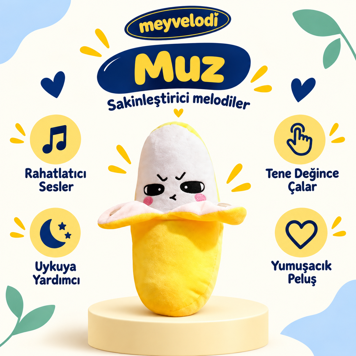 Meyvelodi Müzikli Peluş