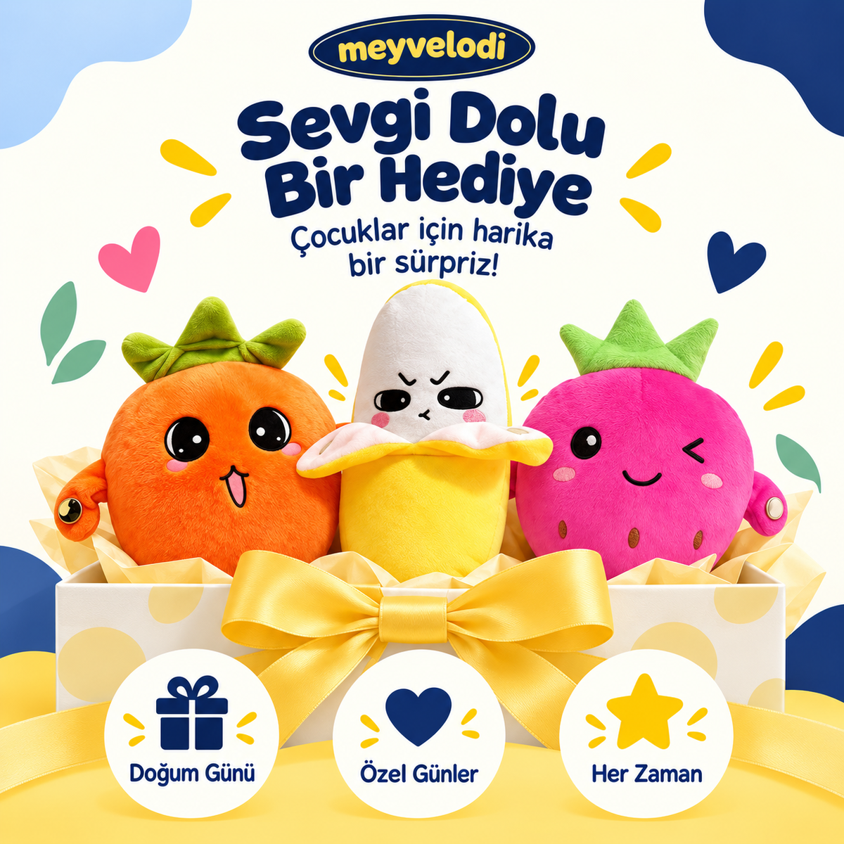 Meyvelodi Müzikli Peluş